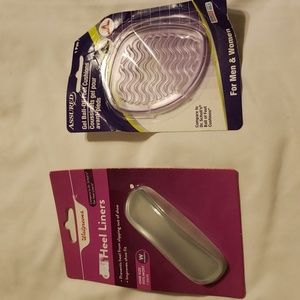 Nwt foot cushions and heel liners